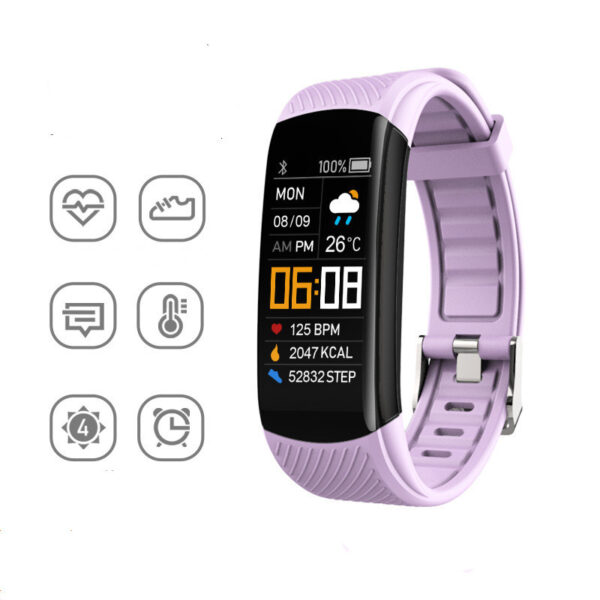 Adult sports silicone pedometer bracelet - Image 5