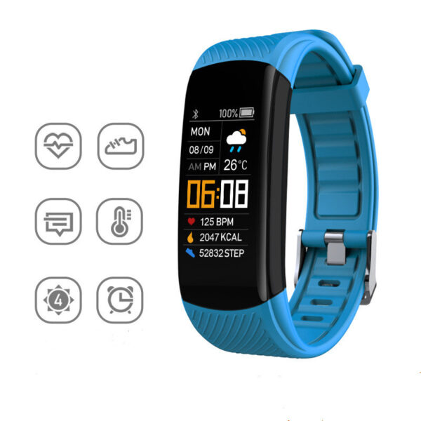 Adult sports silicone pedometer bracelet - Image 4