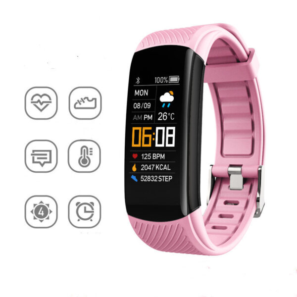 Adult sports silicone pedometer bracelet - Image 7