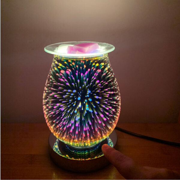 LED Lights Holiday Decoration Lights Xmas Lights Touch Sensor Aromatherapy Light Aroma Diffuser With Luminous Firework Effect - Image 2