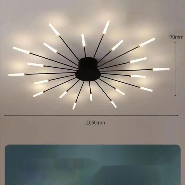 Ceiling Room Lights With Special Iron Decoration - Image 10