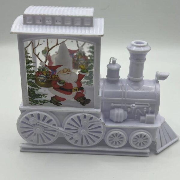 Retro Train LED Lights Christmas Plastic Glowing Night Lights - Image 8