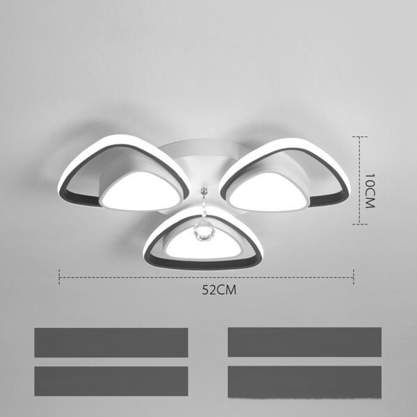 High-end Atmospheric Bedroom Ceiling Lights Living Room Headlights Simple And Modern - Image 2