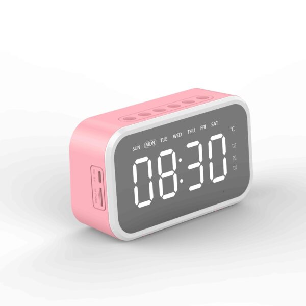 Desktop Alarm Clock Bluetooth Wireless Audio - Image 2