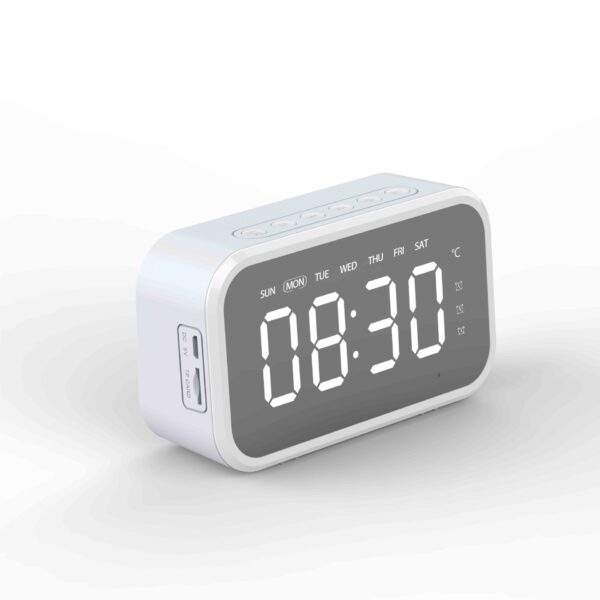 Desktop Alarm Clock Bluetooth Wireless Audio - Image 7