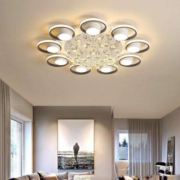 High-end Atmospheric Bedroom Ceiling Lights Living Room Headlights Simple And Modern - Image 5