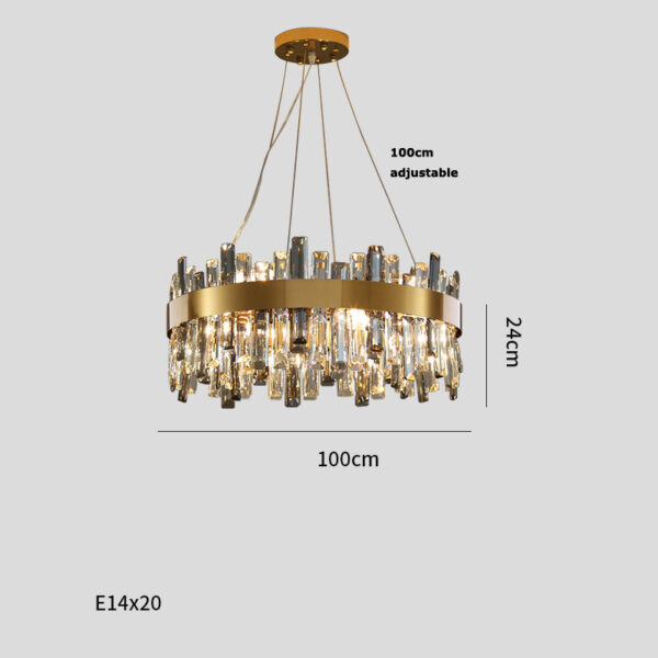 Crystal Chandelier Living Room Lights Simple - Image 8