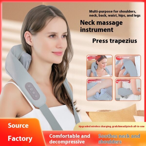 Neck Massager Back Waist Massage Instrument Multifunctional - Image 2