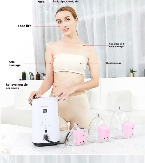 Internal Negative Pressure Health Care Scraping Cupping Electric Physiotherapy Instrument - Image 4