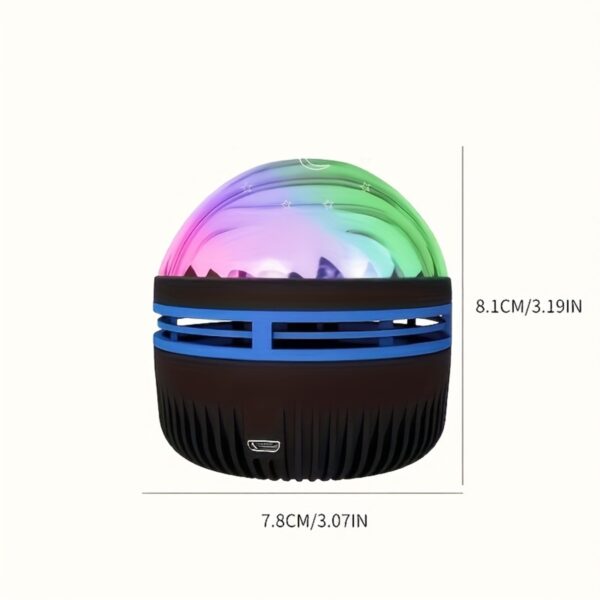 2 In 1 Northern Lights And Ocean Wave Projector With 14 Effects Of Galaxy Light For Game Rooms, Parties, Light Projector For Bedroom, Led Light Projector For Room Home Decorations - Image 2