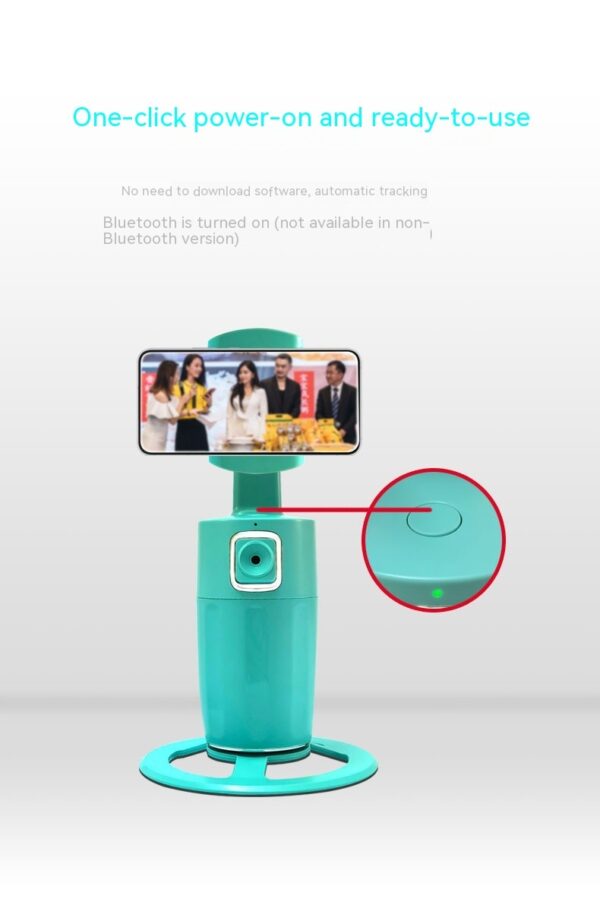 Mobile Phone And Shooting PTZ Bracket Intelligent AI Face Recognition Live Selfie And Shooting Artifact