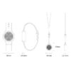Emergency Call NFC Acceleration Sensor Bluetooth Positioning Bracelet
