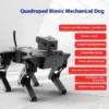 Robot Dog | AI Visual Recognition Interaction, Smart Robot Python Programmable, 12 DOF Bionic Gait Mechanical Dog,RC Control