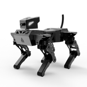 Robot Dog | AI Visual Recognition Interaction, Smart Robot Python Programmable, 12 DOF Bionic Gait Mechanical Dog,RC Control