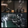 Selens Flexible Articulating Arm Mount 1/4" Screws SEB8-SYBH2A Dual Ball Head for Camera Light Stand Accessory