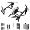 KS66 Drone Dual 4k hd Cameras Optical Flow Wifi Fpv Brushless Motor Professional Aerial Photography RC Drones