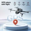 Hfd8c45804ead4a5b995eee58b946a9f1F.webp W0802 CAMORO K19 MAX Beginner 3-Camera HQ Aerial Photography Obstacle Avoidance Four Axis Aircraft Folding Vertical Remote-Contr