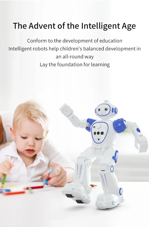 Robot Rc Emo Smart Intelligent 2.4G Infrared Sensor Wireless Dance Music Robot Remote Control Programming Robot Toys