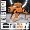 Assembly Animal Model Remote Control Robot Dog - Toy Gift for Men and Women