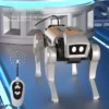 Electric Mechanical Dog RC Robot Solar Children Educational Assembly Tech DIY Puzzle Toy Bionic Smart Robot Dog Toys Gifts