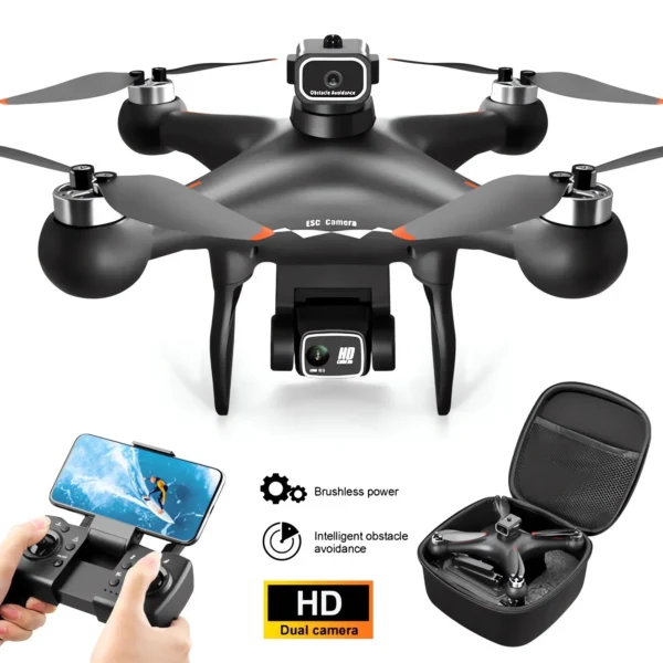 S1719506c360e48a5b6ea037395c45ab93.webp S116 MAX Drone Professional with 3 Batteries 8K Dual Camera Optical Flow Brushless 360° Obstacle Avoidance WIFI FPV RC Dron Toys