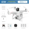 S2ee65d26ae72429ca3ccc108bf2ef028M.webp S116 MAX Drone Professional with 3 Batteries 8K Dual Camera Optical Flow Brushless 360° Obstacle Avoidance WIFI FPV RC Dron Toys