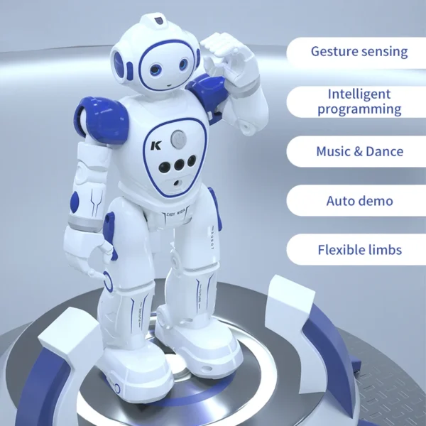 Robot Rc Emo Smart Intelligent 2.4G Infrared Sensor Wireless Dance Music Robot Remote Control Programming Robot Toys