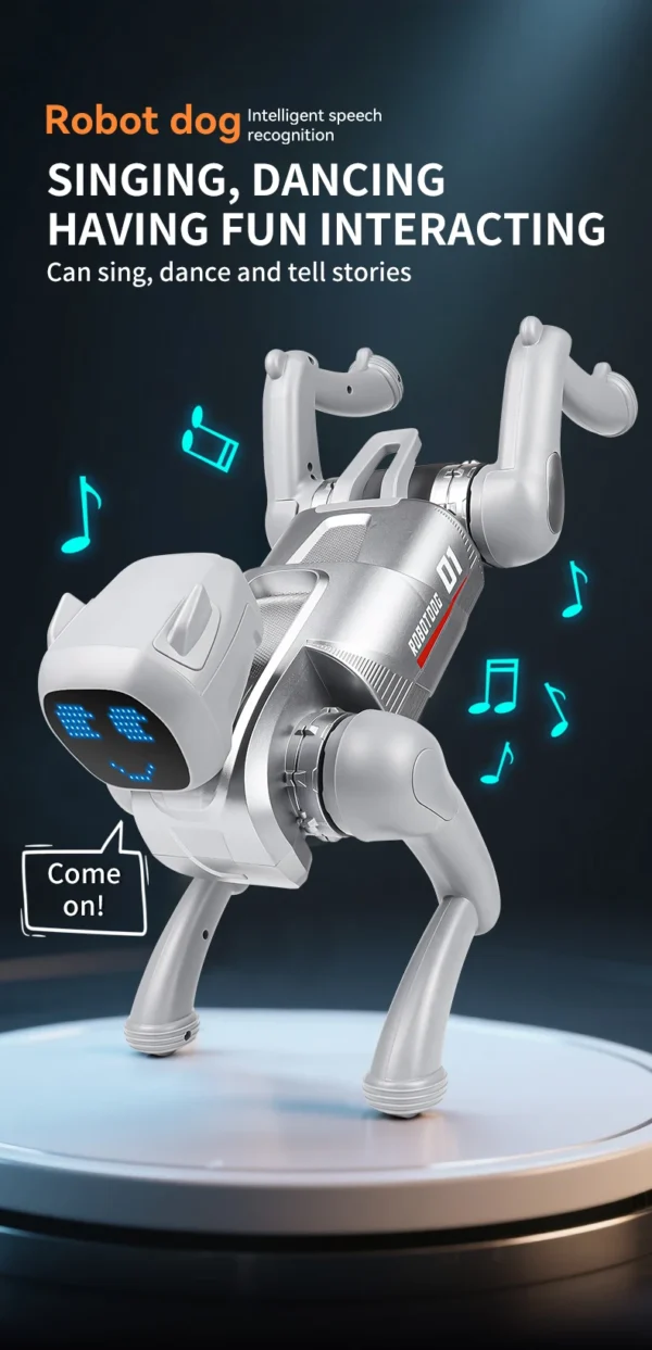 S396b67740709479ebb18204164dd0c32A.webp AI smart robot dog with APP version, featuring programming and AI multi-functionality, an excellent toy , toys, gift