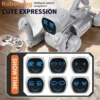 S3cf9b6d3377844fb989e1c7f026cdbbaf.webp AI smart robot dog with APP version, featuring programming and AI multi-functionality, an excellent toy , toys, gift