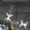 Funny RC Robot Electronic Dog Stunt Dog Voice Command Touch-sense Music Song Robot Dog for Boys Girls Children's Toys 18011