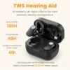 Rechargeable Hearing Aids Wireless Sound Amplifier ITE Mini Invisible Elderly Hearing Aid Headphones Deaf The Listening Device