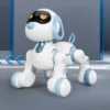 Funny RC Robot Electronic Dog Stunt Dog Voice Command Touch-sense Music Song Robot Dog for Boys Girls Children's Toys 18011