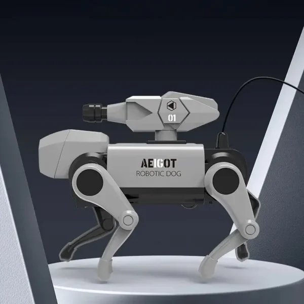 Assembly Animal Model Remote Control Robot Dog - Toy Gift for Men and Women