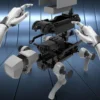 Assembly Animal Model Remote Control Robot Dog - Toy Gift for Men and Women