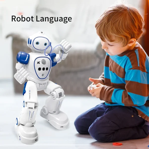 Robot Rc Emo Smart Intelligent 2.4G Infrared Sensor Wireless Dance Music Robot Remote Control Programming Robot Toys