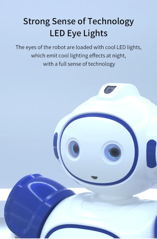 Robot Rc Emo Smart Intelligent 2.4G Infrared Sensor Wireless Dance Music Robot Remote Control Programming Robot Toys