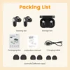 Rechargeable Hearing Aids Wireless Sound Amplifier ITE Mini Invisible Elderly Hearing Aid Headphones Deaf The Listening Device