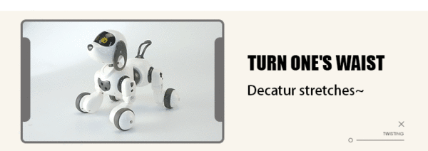 Funny RC Robot Electronic Dog Stunt Dog Voice Command Touch-sense Music Song Robot Dog for Boys Girls Children's Toys 18011