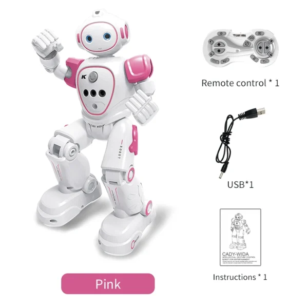 Robot Rc Emo Smart Intelligent 2.4G Infrared Sensor Wireless Dance Music Robot Remote Control Programming Robot Toys