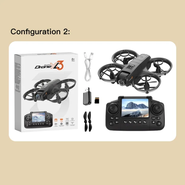 Lenovo GPS Drone Multiple Batteries 8K HD Camera With Screen Remote Control Avoidance Aerial Quadcopter Ultra-long Battery Life