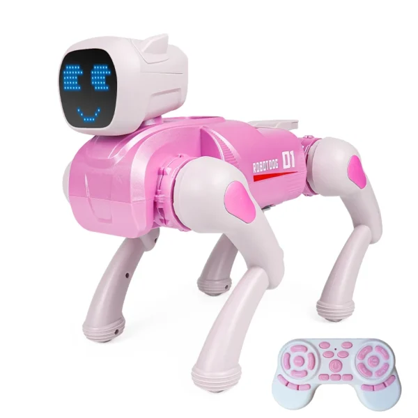 S96eae8853c934ca28d7919bc029d2ab6p.webp AI smart robot dog with APP version, featuring programming and AI multi-functionality, an excellent toy , toys, gift