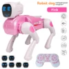 Sa1deaf58418f48e286f80b798d175e3bV.webp AI smart robot dog with APP version, featuring programming and AI multi-functionality, an excellent toy , toys, gift