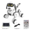 Funny RC Robot Electronic Dog Stunt Dog Voice Command Touch-sense Music Song Robot Dog for Boys Girls Children's Toys 18011