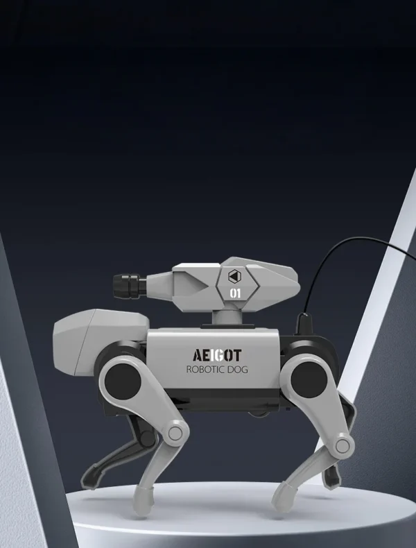 Assembly Animal Model Remote Control Robot Dog - Toy Gift for Men and Women