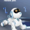 Funny RC Robot Electronic Dog Stunt Dog Voice Command Touch-sense Music Song Robot Dog for Boys Girls Children's Toys 18011