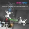 Funny RC Robot Electronic Dog Stunt Dog Voice Command Touch-sense Music Song Robot Dog for Boys Girls Children's Toys 18011