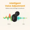 Rechargeable Hearing Aids Wireless Sound Amplifier ITE Mini Invisible Elderly Hearing Aid Headphones Deaf The Listening Device