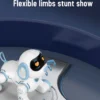 Funny RC Robot Electronic Dog Stunt Dog Voice Command Touch-sense Music Song Robot Dog for Boys Girls Children's Toys 18011
