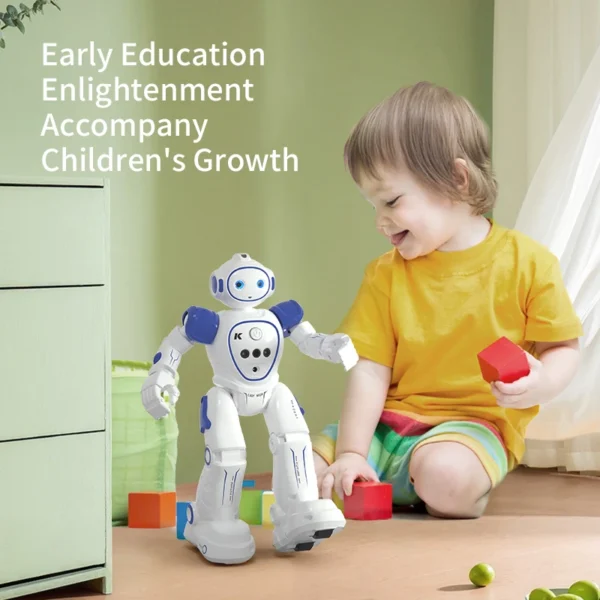Robot Rc Emo Smart Intelligent 2.4G Infrared Sensor Wireless Dance Music Robot Remote Control Programming Robot Toys