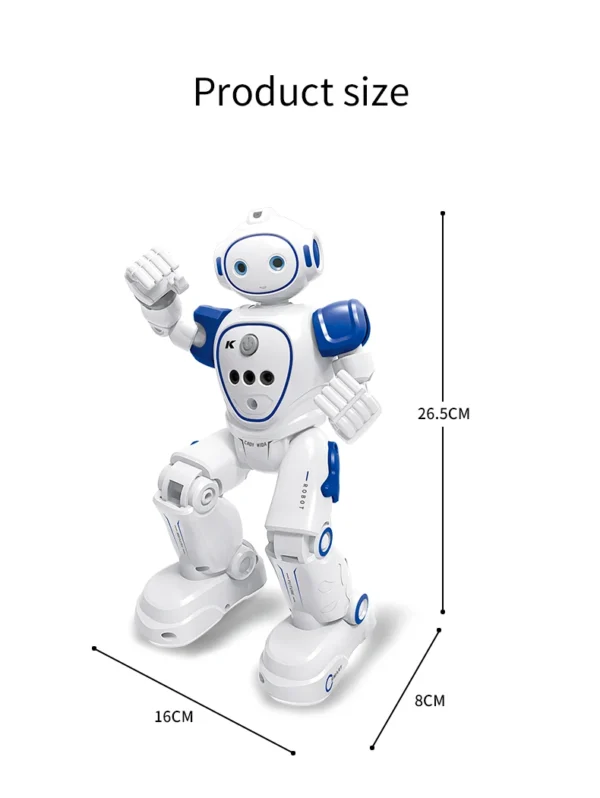 Robot Rc Emo Smart Intelligent 2.4G Infrared Sensor Wireless Dance Music Robot Remote Control Programming Robot Toys